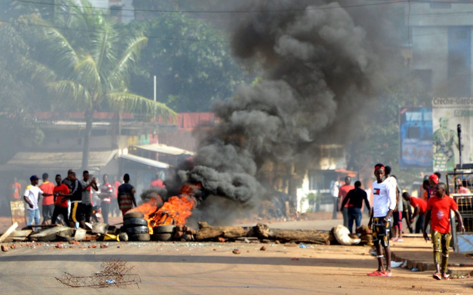 Guinea: Two young protesters  die in violent protest in Conakry