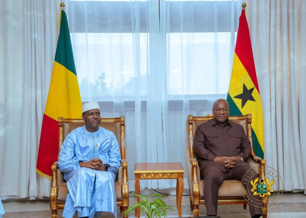 Ghana: President Mahama meets Mali PM, urges united front against terrorism