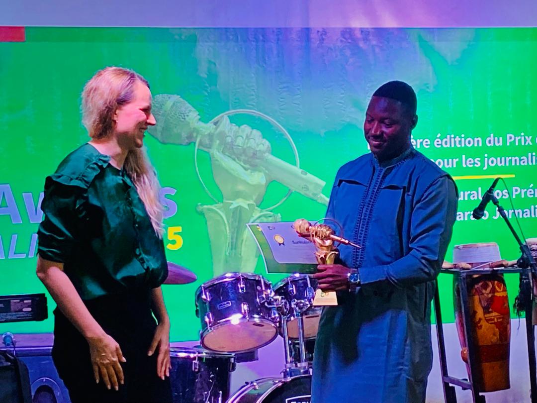 WADR’s Sankulleh Janko wins ECOWAS journalism award